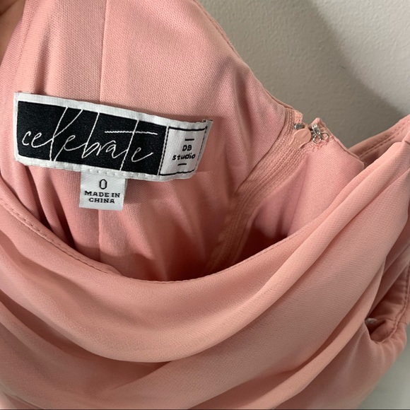 David’s Bridal Cowl Neck Bridesmaids Dress / size 0 - Picture 6 of 7